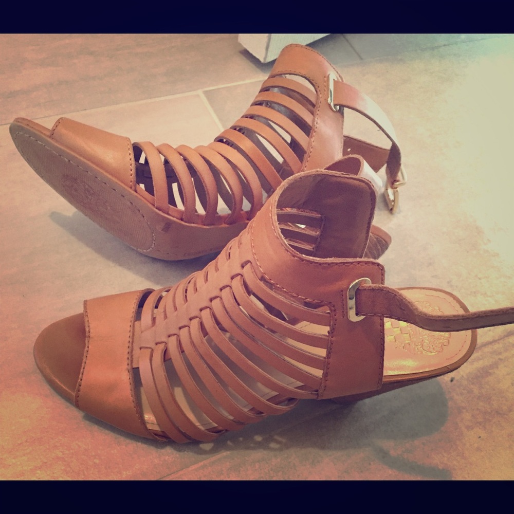 Strappy heels